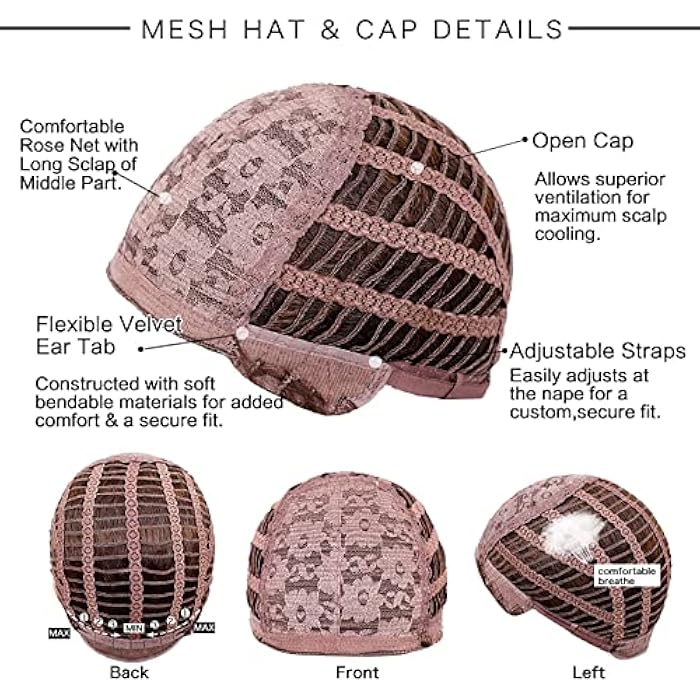 DILLARDS Alanhair Dark Brown Wigs For Women,Haircube Shoulder-Length Layered Wigs With Bangs Heat Resistant Synthetic Fibre Wigs - Image 5